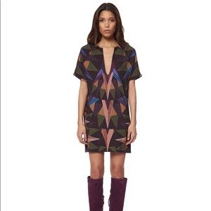 NWT Mara Hoffman Compass Olive Tunic Dress Sz M